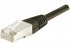 Cordon RJ45 catégorie 6 F/UTP noir - 2 m 