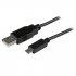StarTech.com Câble de charge /synchronisation mobile USB A vers Micro B slim de 1 m - Cordon USB 2.0 pour smartphone / tablette M/M - Noir - Câble USB - Micro-USB de type B (M) pour USB (M) - USB 2.0 - 1 m - noir 