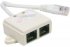 Doubleur de port RJ45 UTP CAT 5e - avec cordon 