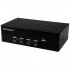 Startech Switch KVM USB double VGA à 4 ports - Commutateur écran clavier souris avec hub USB 2.0 à 2 ports et audio - Commutateur écran-clavier-souris/audio/USB - 4 x KVM / audio / USB - 1 utilisateur local - de bureau - pour P/N: SV431RACK, SVA12M2NEUA, 