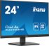 iiyama ProLite XU2493HS-B6 - Écran LED - 24" (23.8" visualisable) - 1920 x 1080 Full HD (1080p) @ 100 Hz - IPS - 250 cd/m² - 1300:1 - 0.5 ms - HDMI, DisplayPort - haut-parleurs - noir, mat 