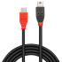 Lindy Câble OTG USB 2.0 Type Micro-B vers Mini-B, 0.5m 