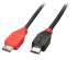 Lindy Câble OTG USB 2.0 Type Micro-B vers Micro-B, 0.5m 