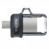 SanDisk Ultra Dual - Clé USB - 128 Go - USB 3.0 / micro USB 
