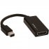 StarTech.com Adaptateur Mini DisplayPort vers HDMI - Convertisseur Mini DP vers HDMI - M/F - Ultra HD 4K 60 Hz - Noir - Convertisseur vidéo - DisplayPort - HDMI 