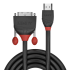 Lindy Câble HDMI vers DVI-D, Black Line, 0.5m 