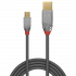 Lindy Câble USB 2.0 Type A vers Mini-B, Cromo Line, 1m - disponible 15 jours 