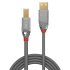 Lindy Câble USB 2.0 Type A vers B, Cromo Line, 0.5m 