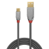 Lindy Câble USB 2.0 Type A vers Micro-B, Cromo Line, 0.5m 