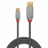 Lindy Câble USB 2.0 Type A vers Micro-B, Cromo Line, 3m - disponible 15 jours 