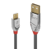 Lindy Câble USB 2.0 Type A vers Micro-B, Cromo Line, 3m 