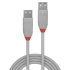 Lindy Rallonge USB 2.0 type A, Anthra Line, Gris, 0.5m 