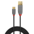 Lindy Câble Adaptateur USB 2.0 Type C vers A, Anthra Line, 0.15m 