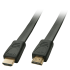 Lindy Câble HDMI High Speed plat, 0.5m 