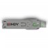 Lindy Clé pour bloqueur de port USB type A, vert 
