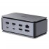 Lindy DST-Pro USB4, Docking Station USB-C pour Laptop 