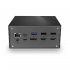 Lindy DST-Pro 101, Docking Station USB-C pour Laptop avec résolution 4K et alimentation 100W 