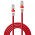 Lindy Câble réseau Rouge Cat.6A S/FTP LSZH, 2m (testé par Fluke) 