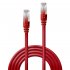 Lindy Câble réseau Rouge Cat.6 S/FTP LSZH, 0.3m (testé par Fluke) 