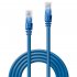 Lindy Câble réseau Bleu Cat.6 U/UTP, 15m 