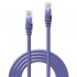 Lindy Câble réseau Violet Cat.6 U/UTP, 0.3m 