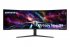 Samsung Odyssey Neo G9 S57CG954NU - G95NC Series - moniteur QLED - jeux - incurvé - 57" - 7680 x 2160 Dual UHD @ 240 Hz - VA - 1000 cd/m² - 2500:1 - DisplayHDR 1000 - 1 ms - 3xHDMI, DisplayPort - noir, blanc 