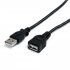 StarTech.com Câble d'extension USB Type-A de 3 m - M/F - Rallonge USB-A - Noir (USBEXTAA10BK) - Rallonge de câble USB - USB (M) pour USB (F) - USB 2.0 - 3 m - noir - pour P/N: 35FCREADBK3, ICUSB2321F, ICUSB232PRO, ICUSB232V2, LTUB1MBK, MSDREADU2OTG, UUSBO 