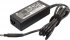 HP 65W power adapter with 3-pin 