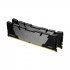 Kingston FURY Renegade - DDR4 - kit - 16 Go: 2 x 8 Go - DIMM 288 broches - 5333 MT/s / PC4-42600 - CL20 - 1.2 V - mémoire sans tampon - non ECC - noir 