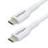 StarTech.com 3m White USB-C Charging Cable, USB C Cable, 60W 3A PD - Câble USB - USB-C (M) pour USB-C (M) - USB 2.0 - 5 / 9 / 12 / 15 / 20 V - 3 A - 3 m - sans halogène, passif, USB Power Delivery (60W), support pour Power Delivery 2,0 - blanc 