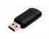 Verbatim PinStripe USB Drive - Clé USB - 8 Go - USB 2.0 - noir 