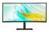 S65UC Series - écran LED - incurvé - 34" - 3440 x 1440 UWQHD @ 100 Hz - VA - 350 cd/m² - 3000:1 - HDR10 - 5 ms - HDMI, DisplayPort, USB-C - haut-parleurs - noir 