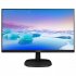 Philips V-line 273V7QJAB - Écran LED - 27" - 1920 x 1080 Full HD (1080p) @ 60 Hz - IPS - 250 cd/m² - 1000:1 - 5 ms - HDMI, VGA, DisplayPort - haut-parleurs - noir, noir texturé 