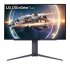 LG UltraGear 27GR95QE-B - Moniteur OLED - jeux - 27" (26.5" visualisable) - 2560 x 1440 QHD @ 240 Hz - 1000 cd/m² - 1500000:1 - HDR10 - 0.03 ms - 2xHDMI, DisplayPort - gris violet 