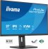 iiyama ProLite XB2797QSNP-B1 - Écran LED - 27" - 2560 x 1440 QHD @ 75 Hz - IPS - 350 cd/m² - 1000:1 - 1 ms - HDMI, DisplayPort, USB-C - haut-parleurs - noir, mat 