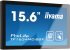 iiyama ProLite TF1634MC-B8X - Écran LED - 15.6" - cadre ouvert - écran tactile - 1920 x 1080 Full HD (1080p) @ 60 Hz - IPS - 450 cd/m² - 700:1 - 25 ms - HDMI, VGA, DisplayPort - noir, mat 