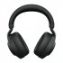 Jabra Evolve2 85 UC Stereo - Micro-casque - circum-aural - Bluetooth - sans fil, filaire - Suppresseur de bruit actif - jack 3,5mm - isolation acoustique - noir 