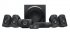 Logitech Z-906 - Système de haut-parleur - pour home cinéma - Canal 5.1 - 500 Watt (Totale) 