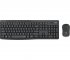 Logitech MK295 Silent - Ensemble clavier et souris - sans fil - 2.4 GHz - Français - graphite 