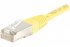 Cordon RJ45 catégorie 6 F/UTP jaune - 1 m 