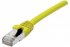 Cordon RJ45 catégorie 6 F/UTP LSOH snagless jaune - 1 m 