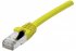 Cordon RJ45 catégorie 6 F/UTP LSOH snagless jaune - 10 m - disponible 24 / 48h 