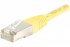 Cordon RJ45 catégorie 6 F/UTP jaune CCA - 15 m 