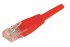 Cordon RJ45 catégorie 6 U/UTP rouge CCA - 10 m 