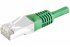 Cordon RJ45 catégorie 6 S/FTP vert - 0,15 m 