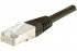 Cordon RJ45 catégorie 6 S/FTP noir - 30 m 