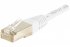 Cordon RJ45 catégorie 6 S/FTP blanc - 2 m - disponible 24 / 48h 