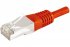 DEXLAN Cordon RJ45 catégorie 6A F/UTP rouge - 1,5 m 