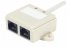 Eclateur de paires RJ45 UTP LAN + TEL 