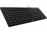 CHERRY Clavier STREAM KEYBOARD USB noir AZERTY (BE) 